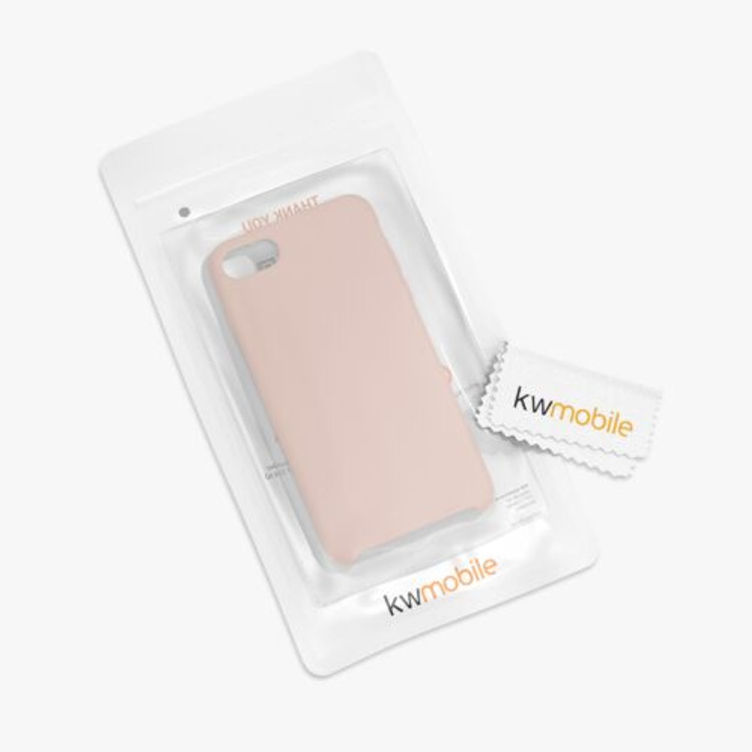 Husa pentru Apple iPhone 8/iPhone 7/iPhone SE 2, Silicon, Rose Gold, 40225.81 fotografia produsului View 8 L