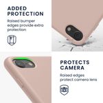 Husa pentru Apple iPhone 8/iPhone 7/iPhone SE 2, Silicon, Rose Gold, 40225.81 fotografia produsului View 4 S