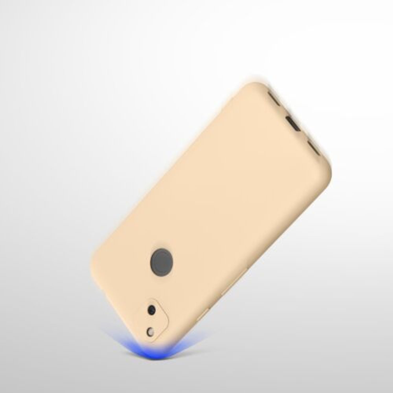 Husa pentru Google Pixel 4a, Silicon, Crem, 52357.210 fotografia produsului View 9 L