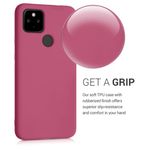 Husa pentru Google Pixel 4a 5G, Silicon, Roz, 53779.213 fotografia produsului View 5 S