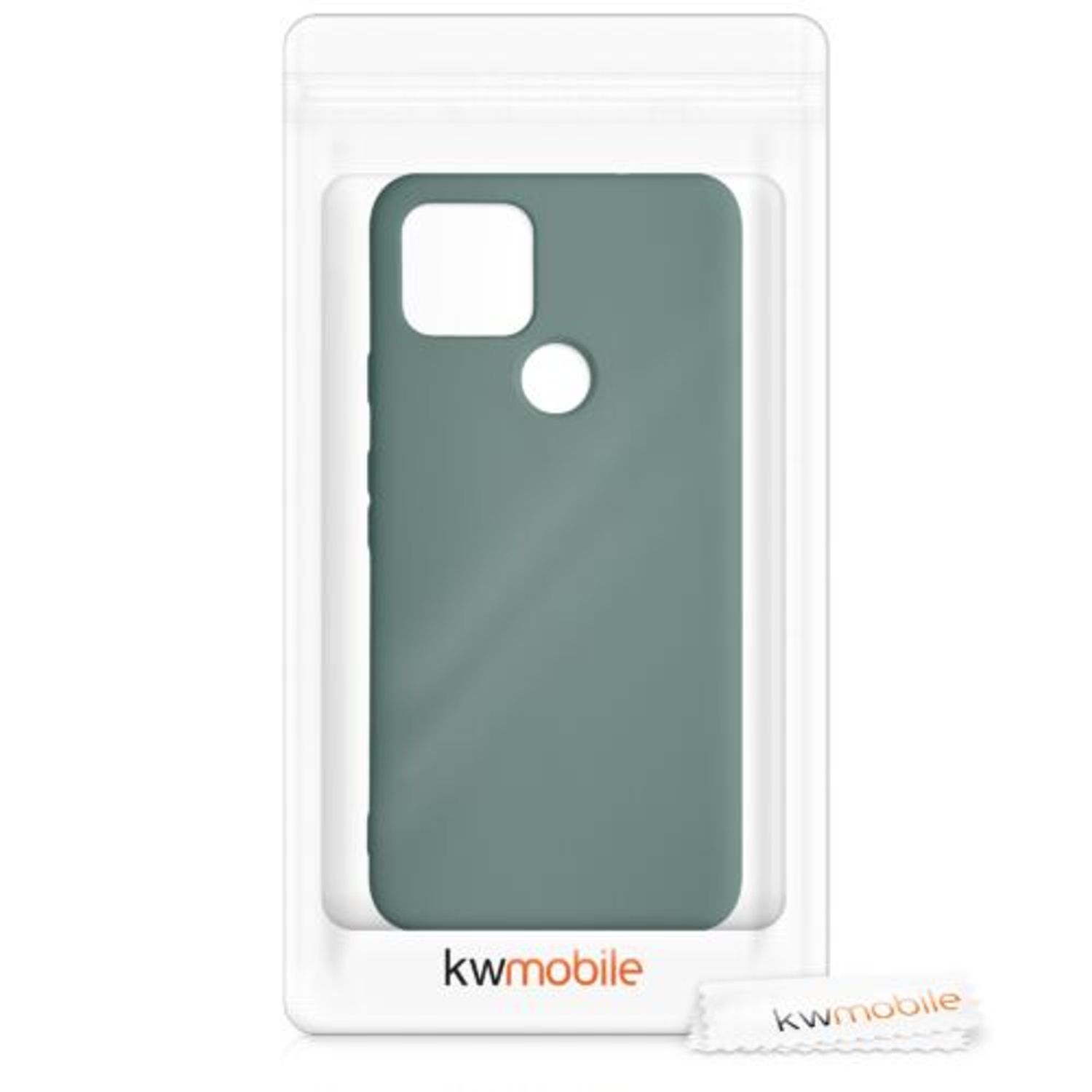 Husa pentru Google Pixel 4a 5G, Silicon, Verde, 53779.166 fotografia produsului View 9 L