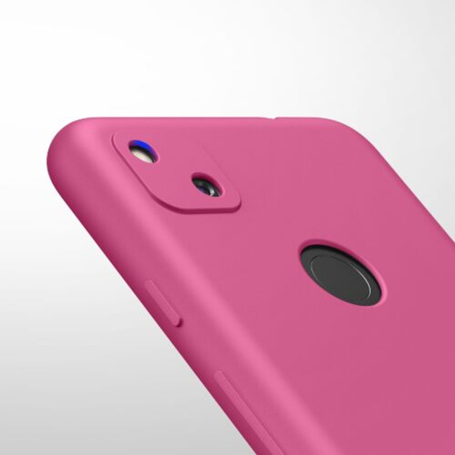 Husa pentru Google Pixel 4a, Silicon, Roz, 52357.213 fotografia produsului View 8 L