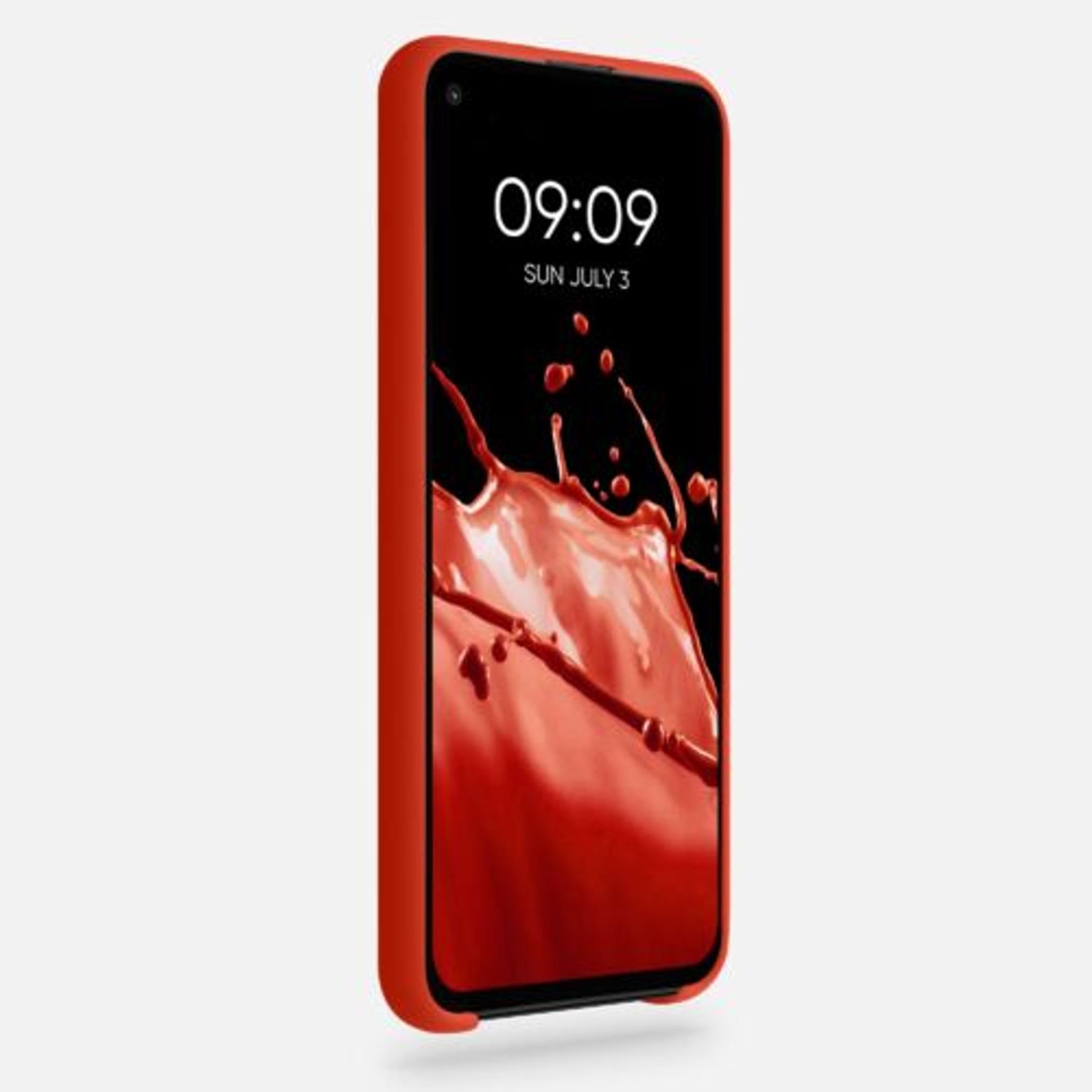 Husa pentru Google Pixel 4a 5G, Silicon, Rosu, 53932.218 fotografia produsului View 5 L