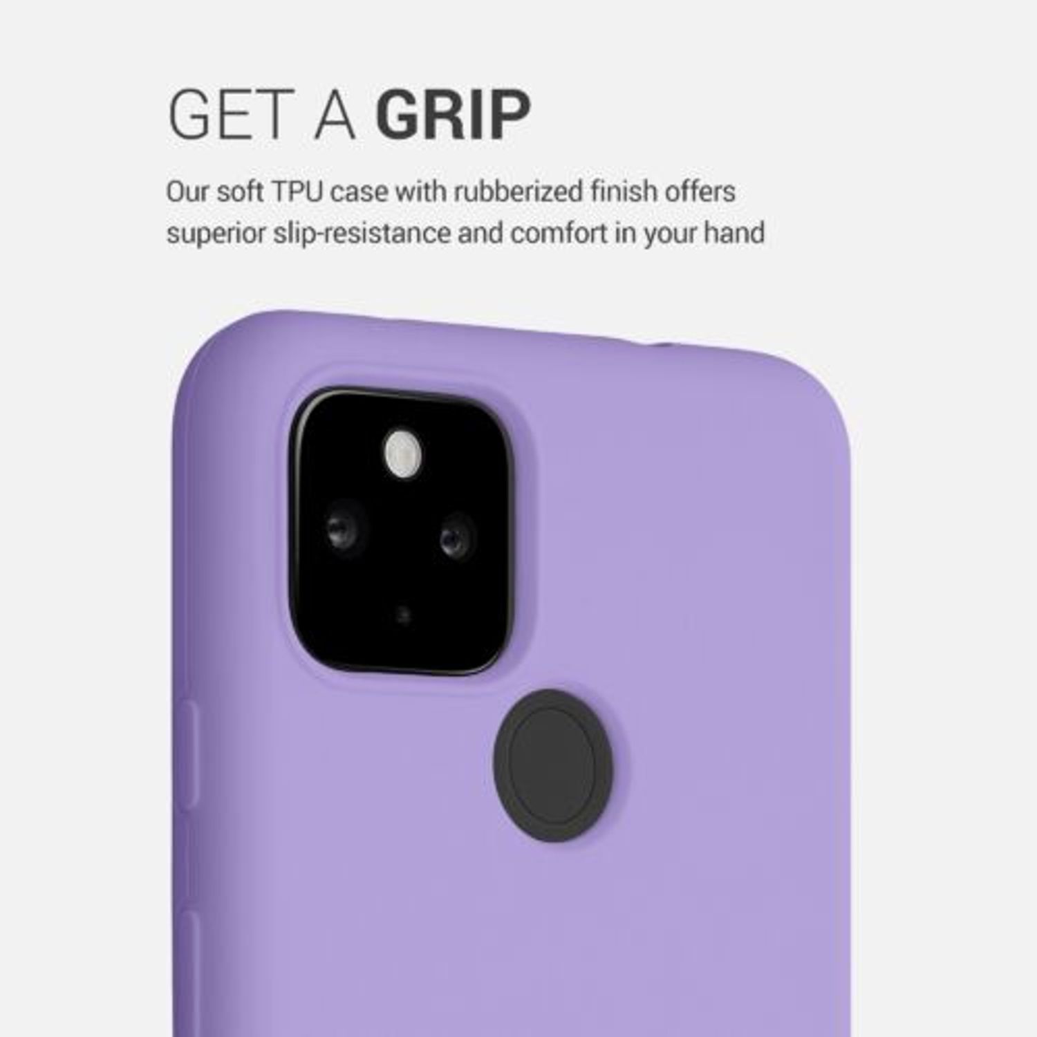 Husa pentru Google Pixel 4a 5G, Silicon, Mov, 53932.222 fotografia produsului View 4 L