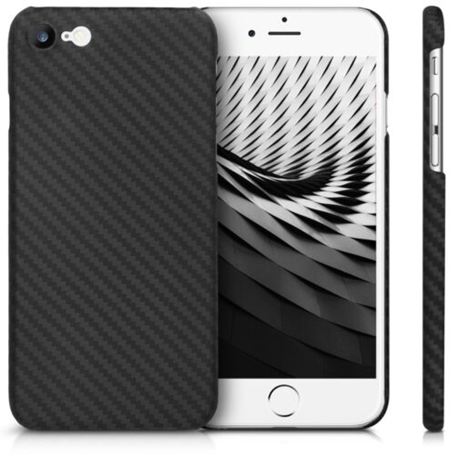 Husa pentru Apple iPhone 8/iPhone 7/iPhone SE 2, Aramida, Negru, 42082.47 fotografia produsului View 2 L