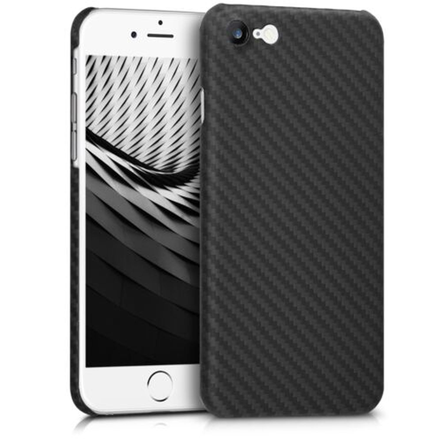 Husa pentru Apple iPhone 8/iPhone 7/iPhone SE 2, Aramida, Negru, 42082.47 fotografia produsului
