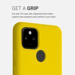 Husa pentru Google Pixel 4a 5G, Silicon, Galben, 53932.165 fotografia produsului View 4 S