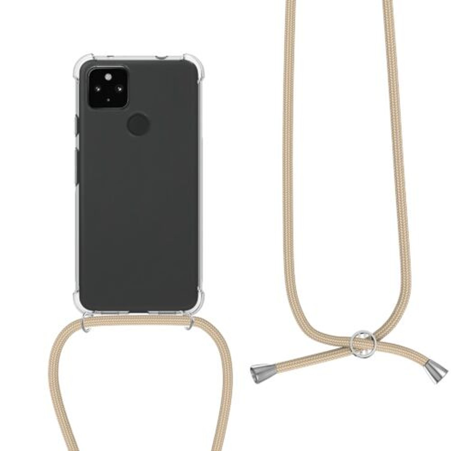 Husa pentru Google Pixel 4a 5G, Silicon, Transparent, 53652.21 fotografia produsului View 2 L