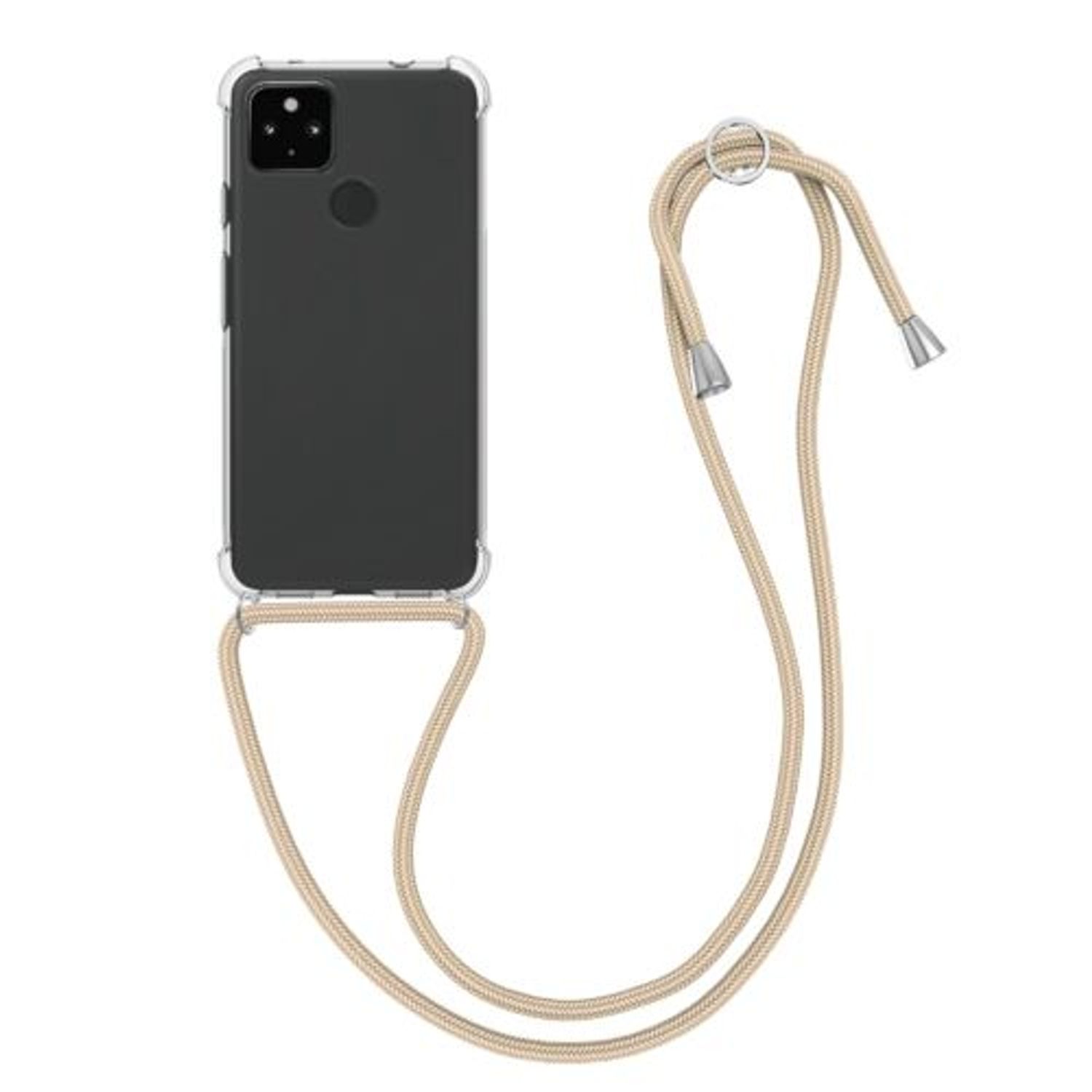 Husa pentru Google Pixel 4a 5G, Silicon, Transparent, 53652.21 fotografia produsului