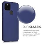 Husa pentru Google Pixel 4a 5G, Silicon, Albastru, 53780.64 fotografia produsului View 6 S
