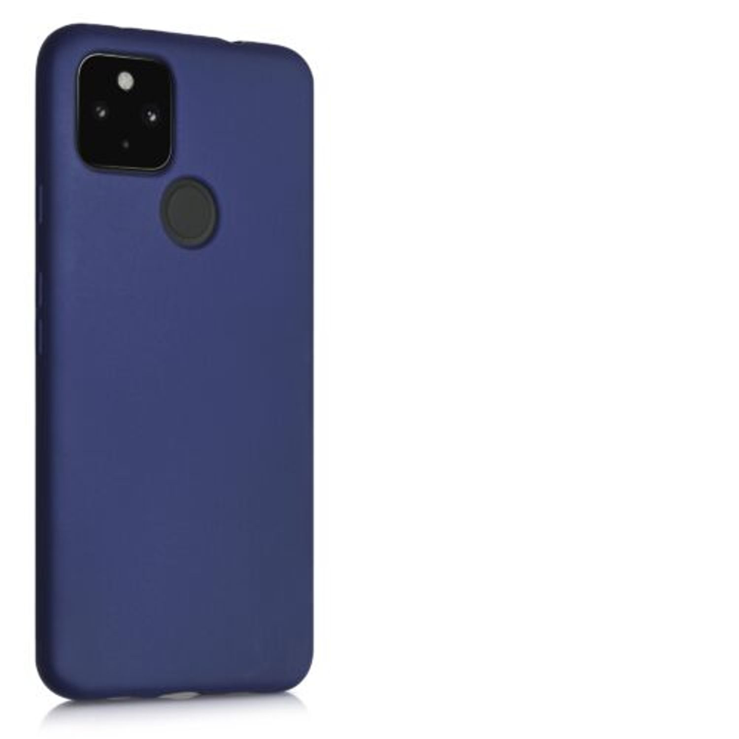 Husa pentru Google Pixel 4a 5G, Silicon, Albastru, 53780.64 fotografia produsului View 3 L