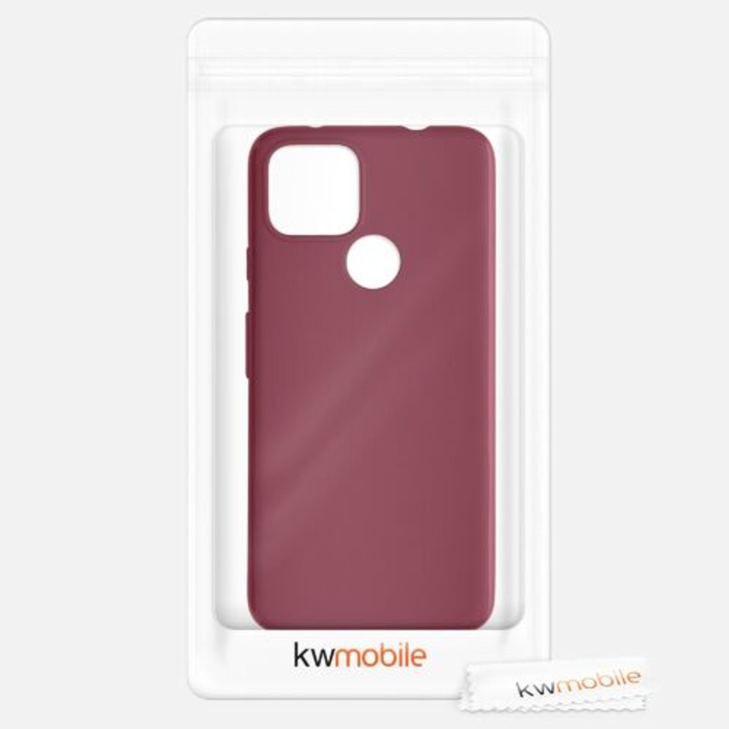 Husa pentru Google Pixel 4a 5G, Silicon, Rosu, 51727.209 fotografia produsului View 7 L