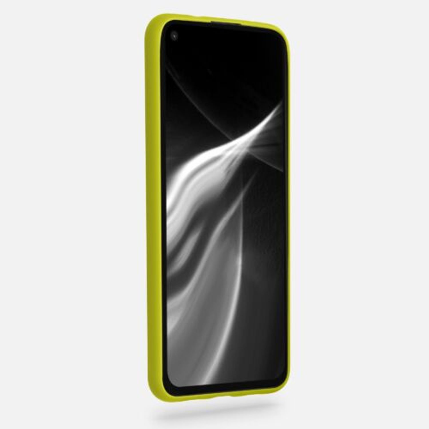 Husa pentru Google Pixel 4a 5G, Silicon, Galben, 51727.195 fotografia produsului View 4 L