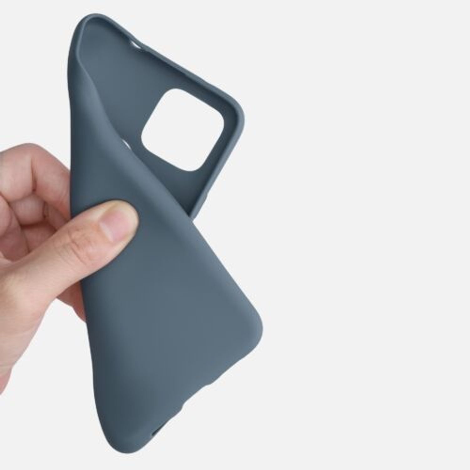Husa pentru Google Pixel 4a 5G, Silicon, Albastru, 51727.202 fotografia produsului View 8 L