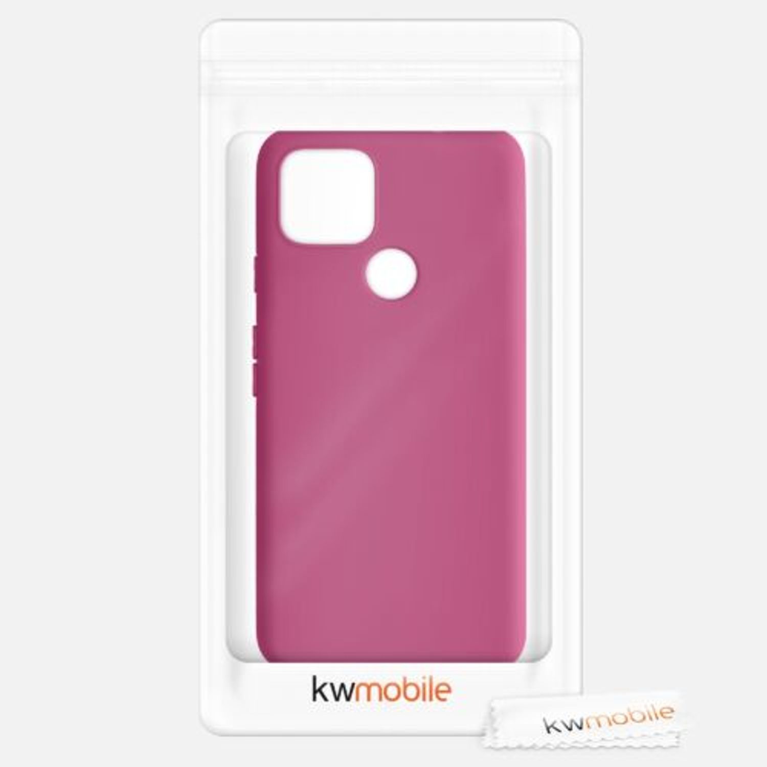 Husa pentru Google Pixel 4a 5G, Silicon, Roz, 51727.213 fotografia produsului View 8 L