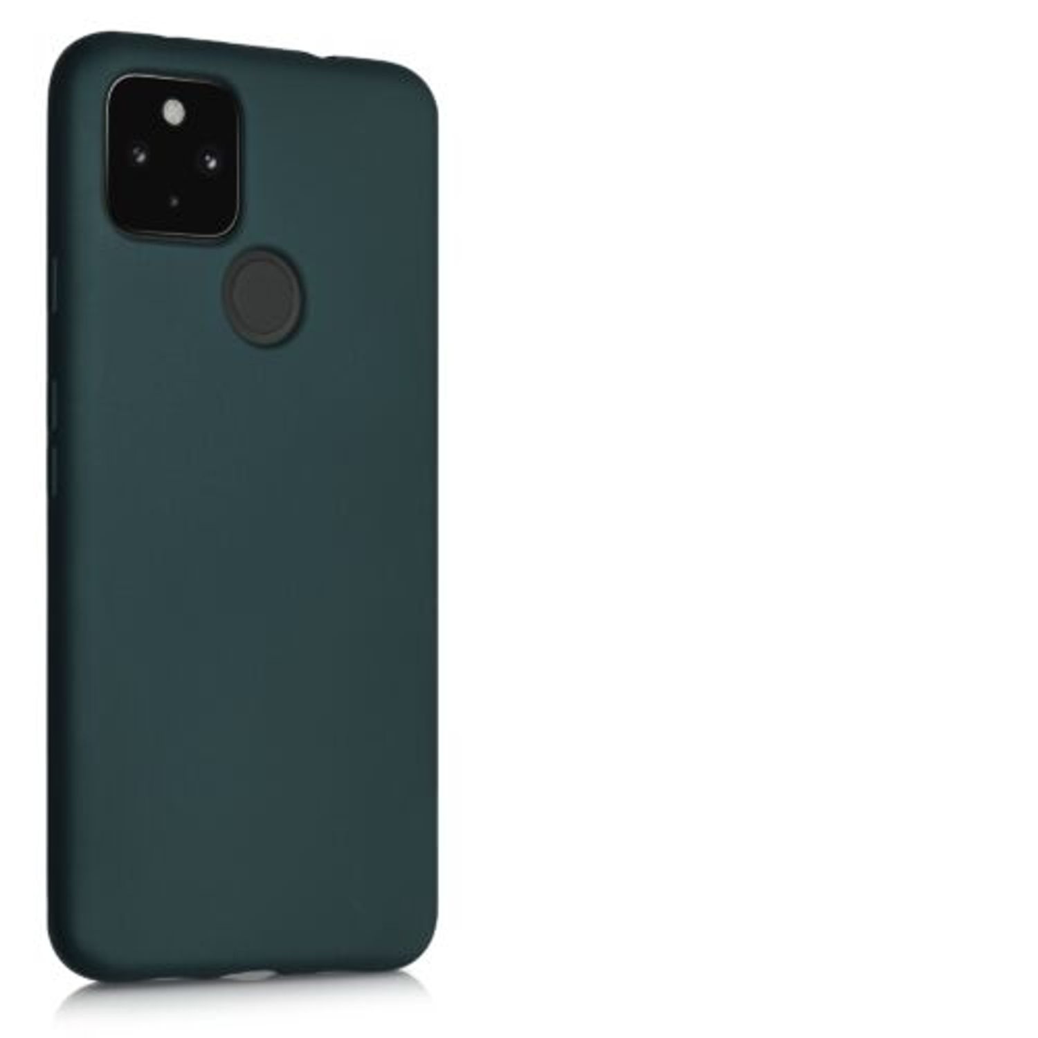 Husa pentru Google Pixel 4a 5G, Silicon, Verde, 53780.14 fotografia produsului View 8 L