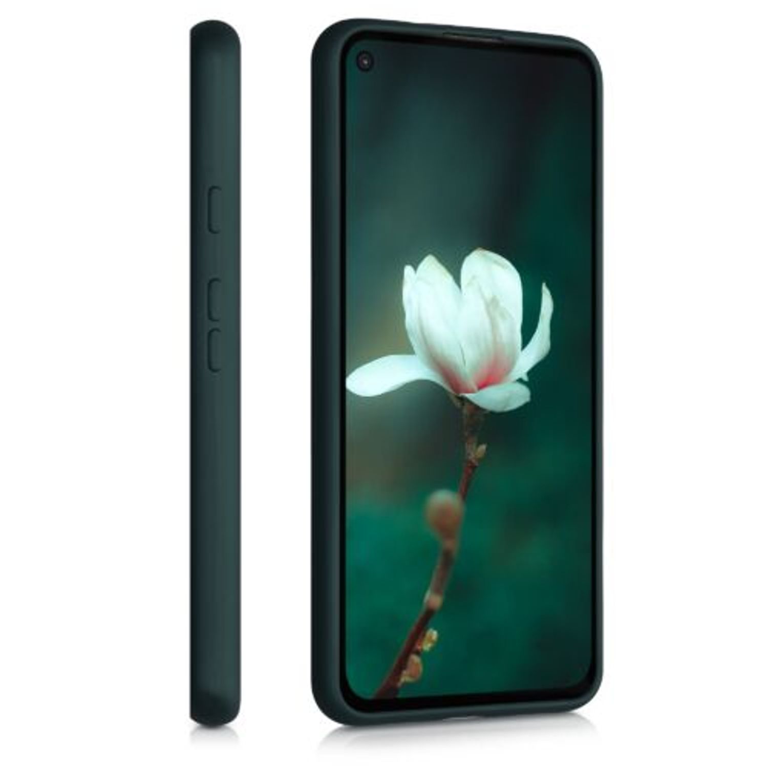 Husa pentru Google Pixel 4a 5G, Silicon, Verde, 53780.14 fotografia produsului View 5 L