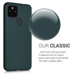 Husa pentru Google Pixel 4a 5G, Silicon, Verde, 53780.14 fotografia produsului View 13 S