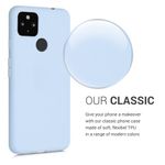 Husa pentru Google Pixel 4a 5G, Silicon, Albastru, 51727.58 fotografia produsului View 4 S