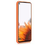 Husa pentru Google Pixel 4a 5G, Silicon, Portocaliu, 51727.150 fotografia produsului View 3 S