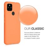 Husa pentru Google Pixel 4a 5G, Silicon, Portocaliu, 51727.150 fotografia produsului View 5 S