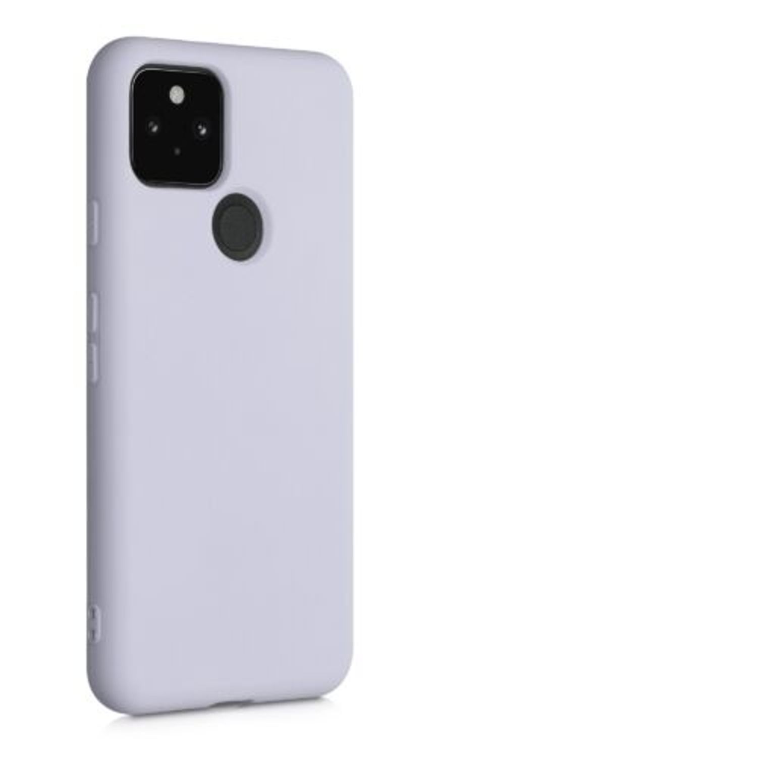 Husa pentru Google Pixel 5, Silicon, Albastru, 53778.192 fotografia produsului View 9 L