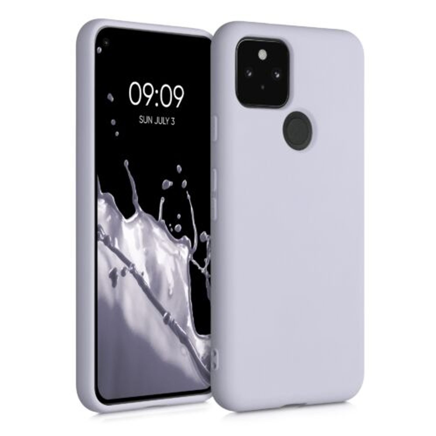 Husa pentru Google Pixel 5, Silicon, Albastru, 53778.192 fotografia produsului