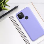 Husa pentru Google Pixel 5, Silicon, Albastru, 53778.139 fotografia produsului View 3 S