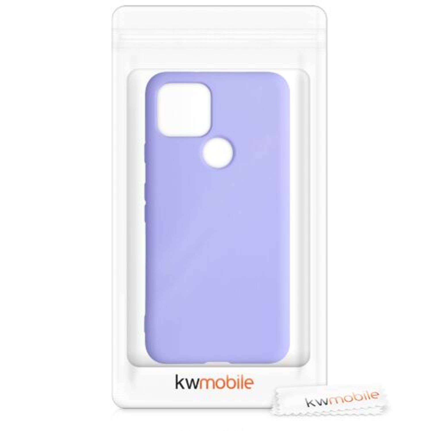 Husa pentru Google Pixel 5, Silicon, Albastru, 53778.139 fotografia produsului View 7 L