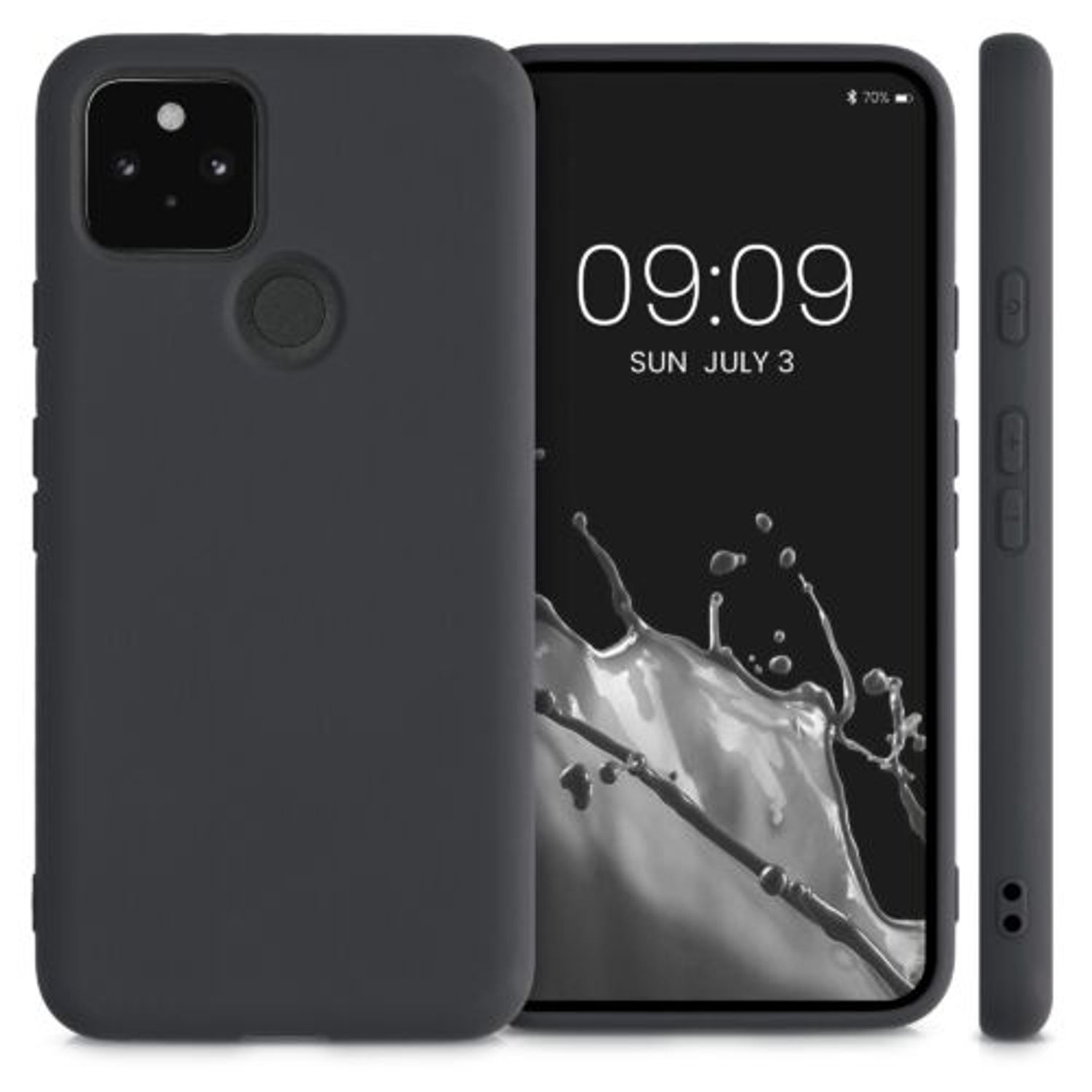 Husa pentru Google Pixel 5, Silicon, Negru, 53778.47 fotografia produsului View 9 L