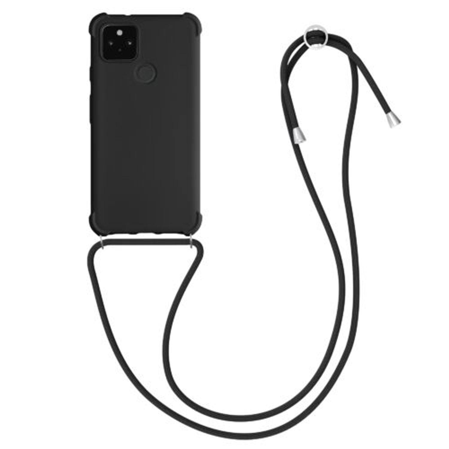 Husa pentru Google Pixel 5, Silicon, Negru, 53843.01 fotografia produsului