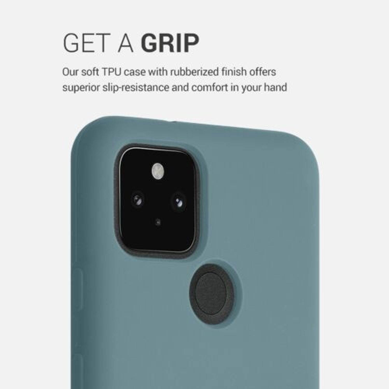 Husa pentru Google Pixel 5, Silicon, Albastru, 53633.207 fotografia produsului View 5 L