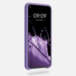 Husa pentru Google Pixel 5, Silicon, Mov, 53633.222 fotografia produsului View 3 S