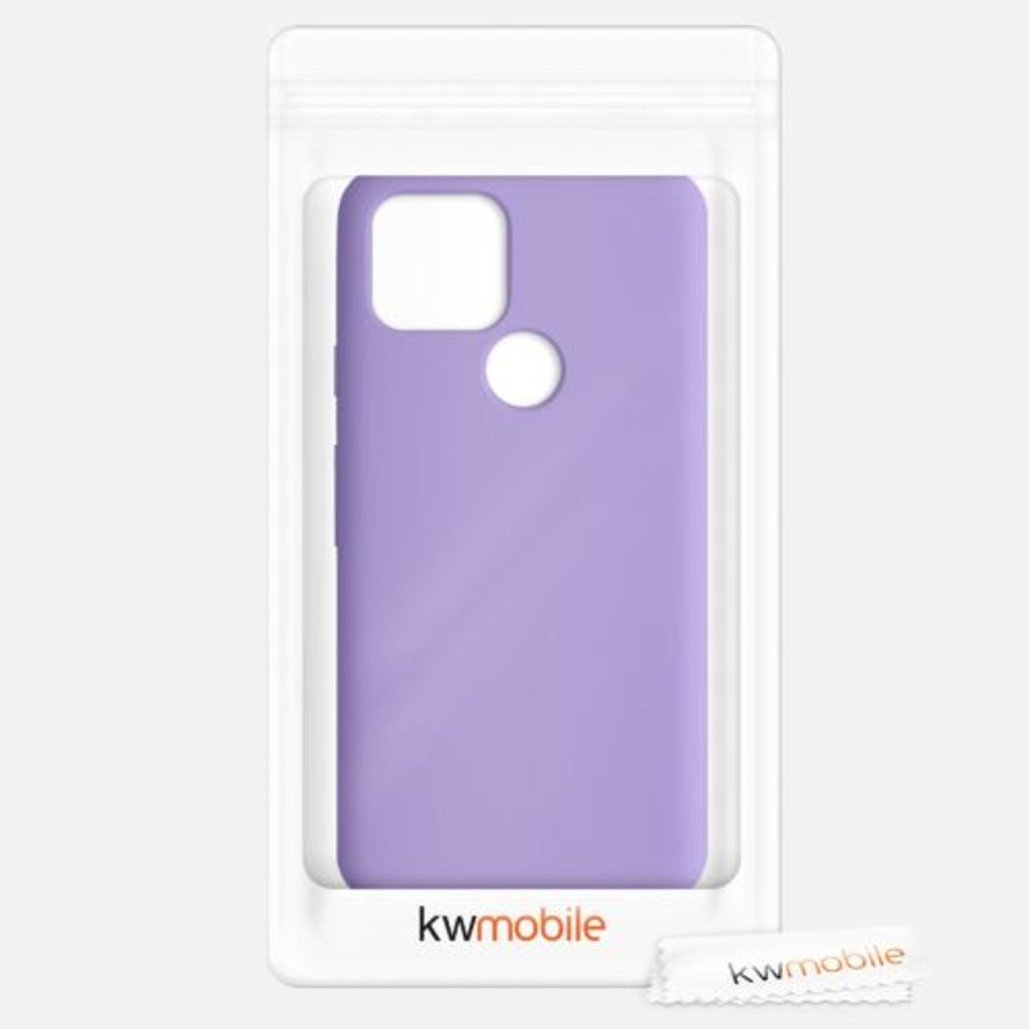 Husa pentru Google Pixel 5, Silicon, Mov, 53633.222 fotografia produsului View 8 L