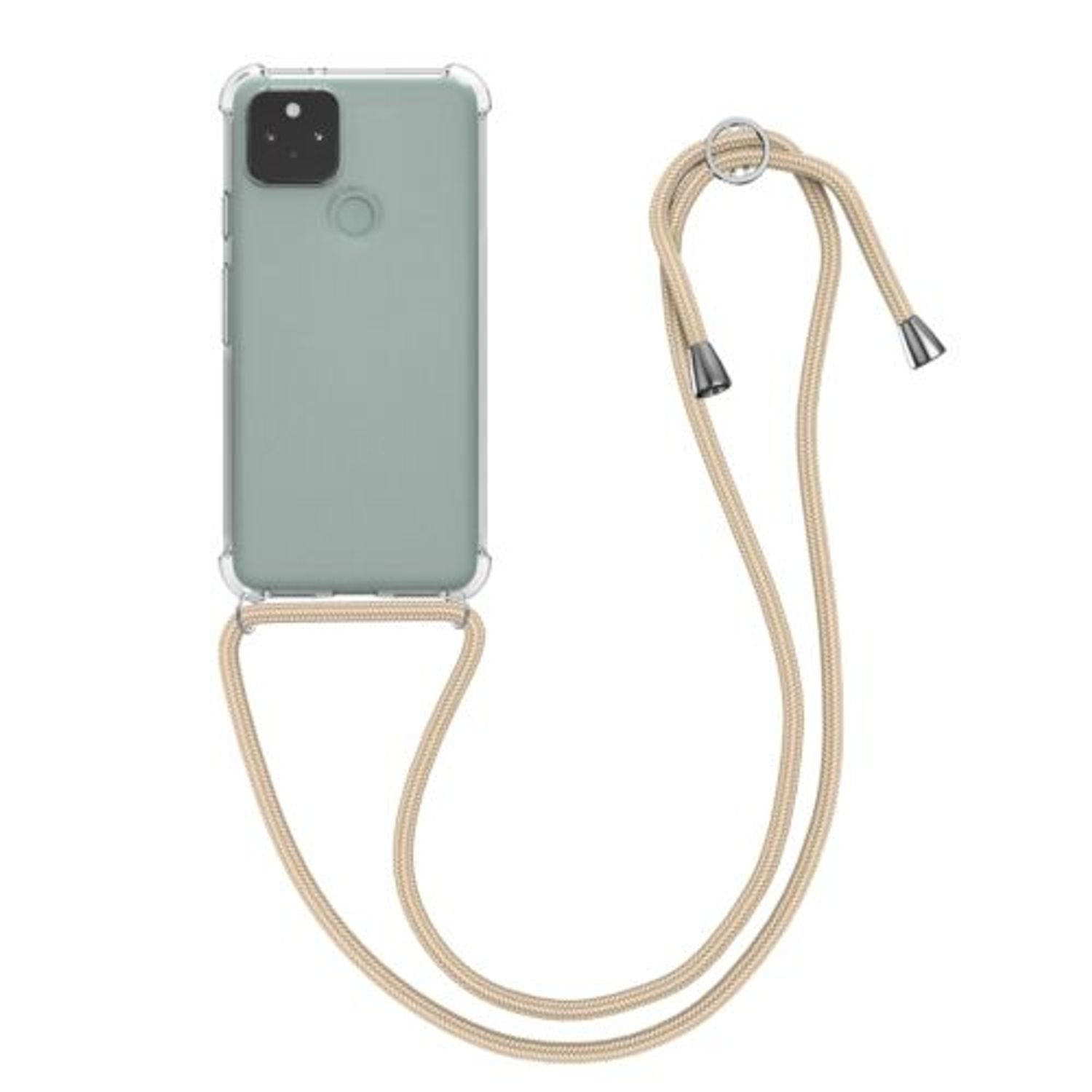 Husa pentru Google Pixel 5, Silicon, Transparent, 53651.21 fotografia produsului View 16 L