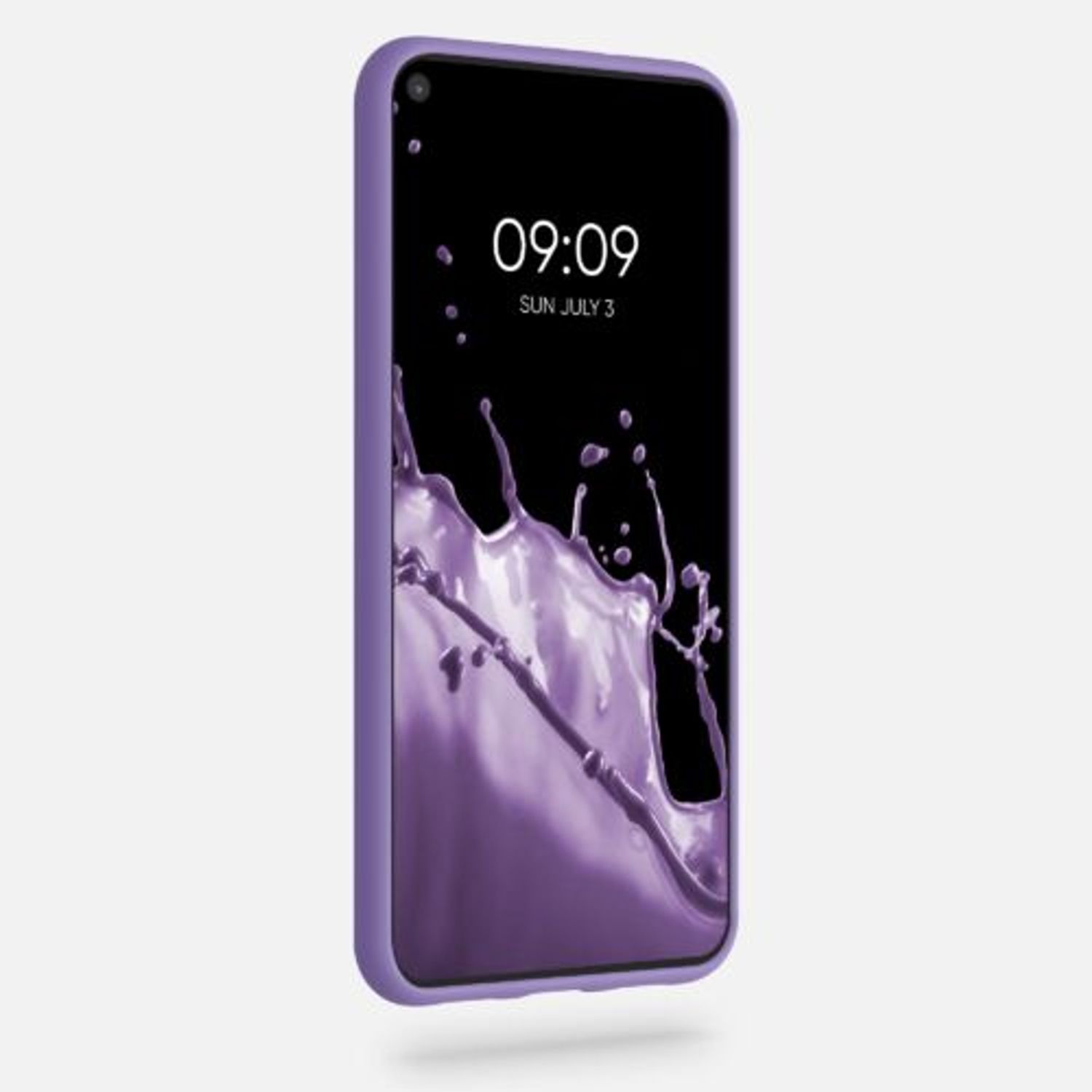 Husa pentru Google Pixel 5, Silicon, Mov, 51722.222 fotografia produsului View 3 L