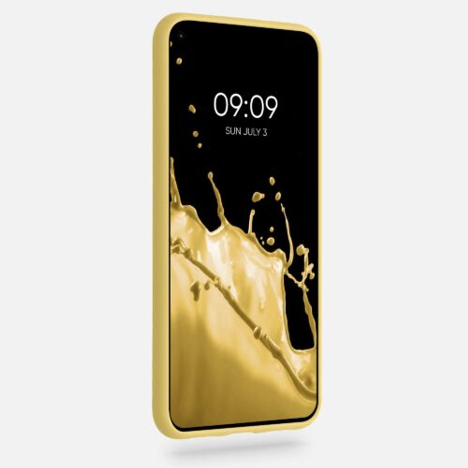 Husa pentru Google Pixel 5, Silicon, Galben, 51722.216 fotografia produsului View 6 L