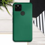 Husa pentru Google Pixel 5, Silicon, Verde, 53565.170 fotografia produsului View 3 S