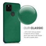 Husa pentru Google Pixel 5, Silicon, Verde, 53565.170 fotografia produsului View 4 S