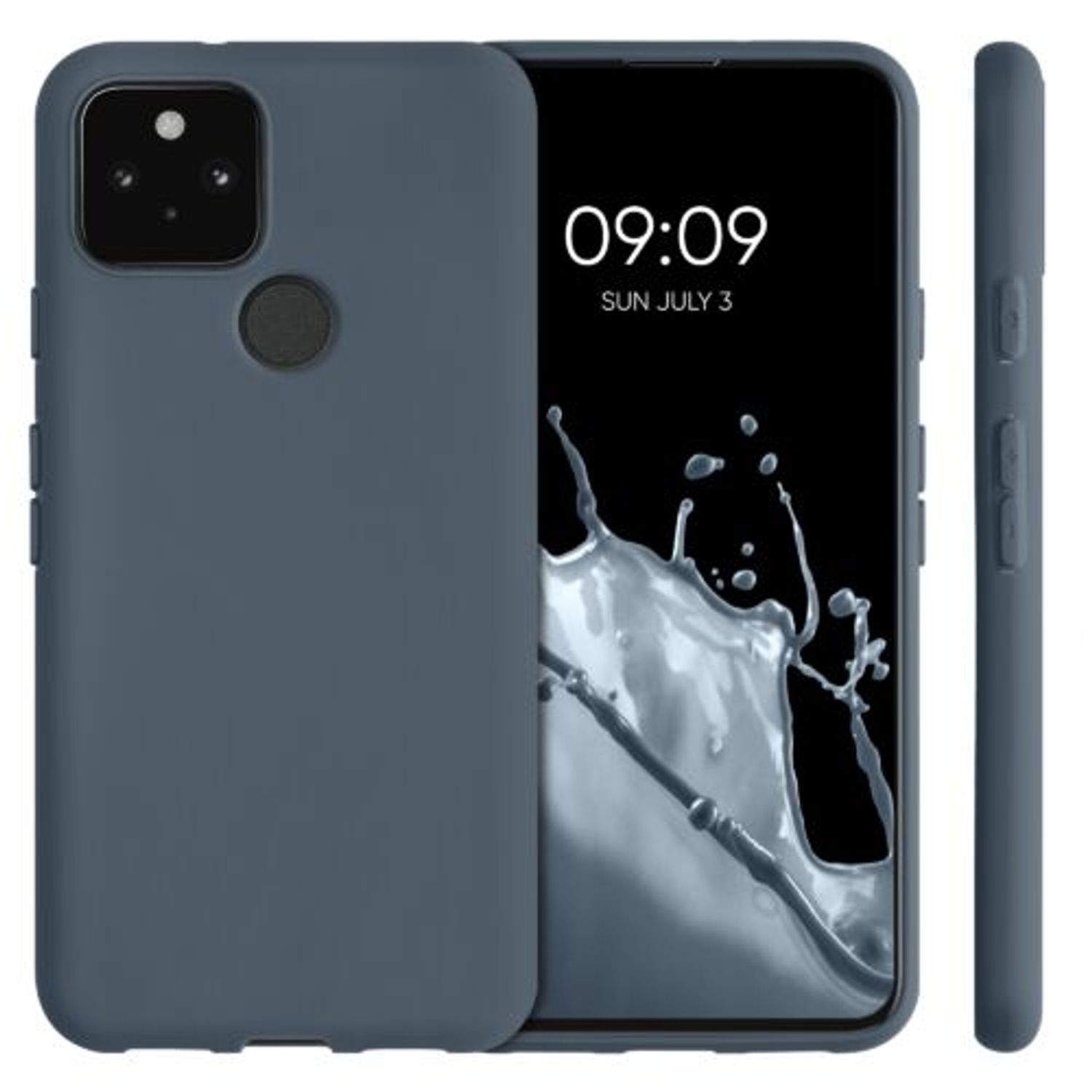 Husa pentru Google Pixel 5, Silicon, Gri, 51722.202 fotografia produsului View 2 L