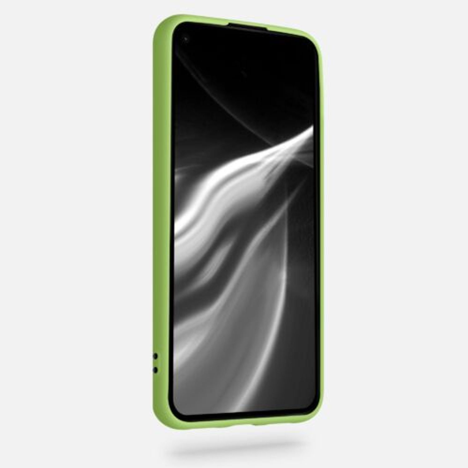 Husa pentru Google Pixel 5, Silicon, Verde, 51722.214 fotografia produsului View 3 L