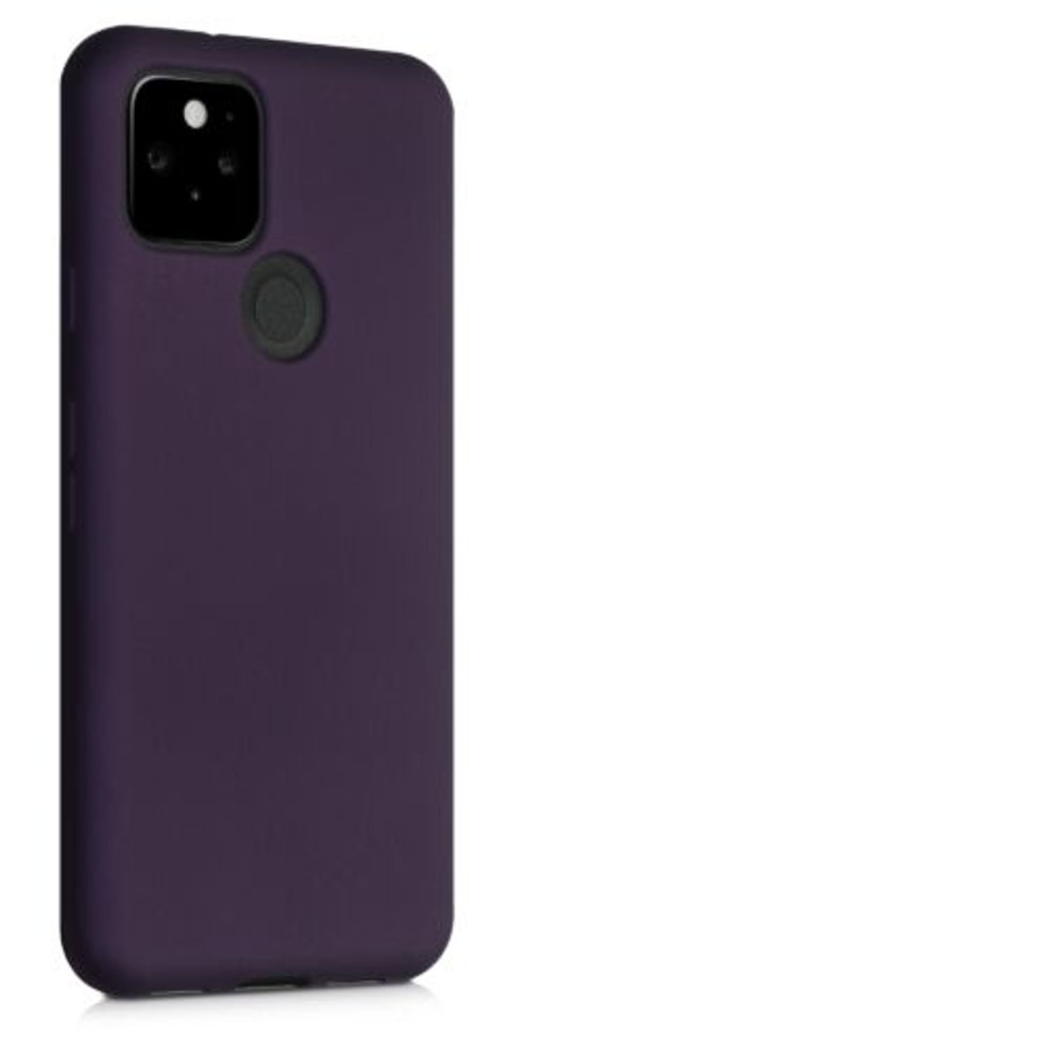 Husa pentru Google Pixel 5, Silicon, Mov, 53565.115 fotografia produsului View 7 L