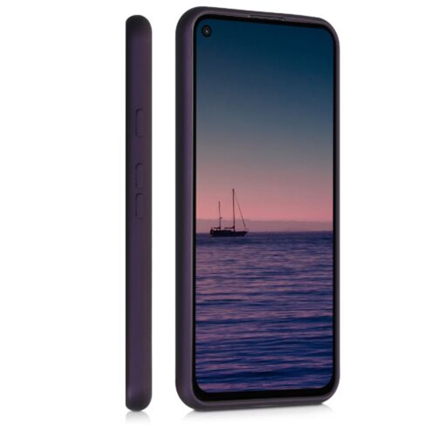 Husa pentru Google Pixel 5, Silicon, Mov, 53565.115 fotografia produsului View 5 L