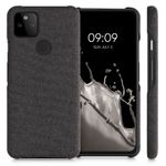 Husa pentru Google Pixel 5a, Textil, Gri, 54994.19 fotografia produsului View 4 S