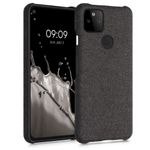 Husa pentru Google Pixel 5a, Textil, Gri, 54994.19 fotografia produsului