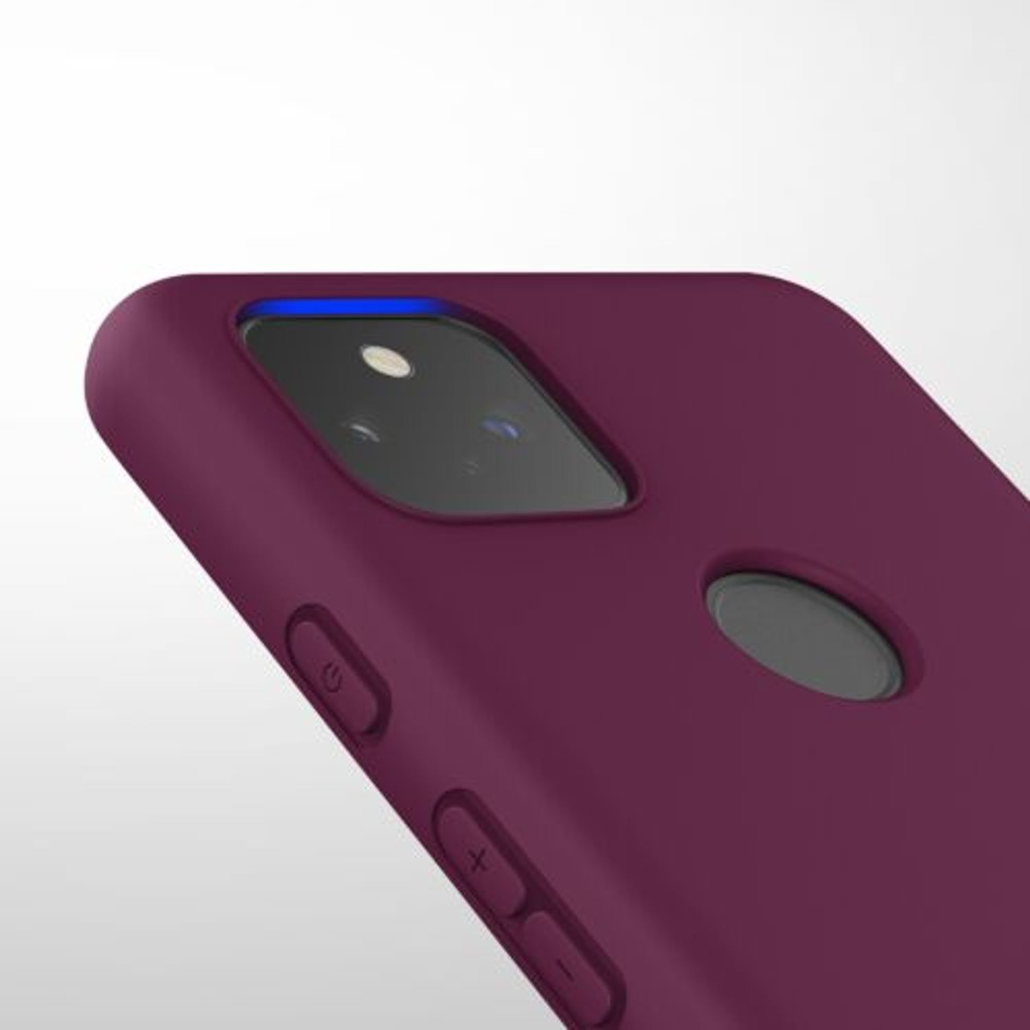 Husa pentru Google Pixel 5a, Silicon, Violet, 55374.187 fotografia produsului View 8 L