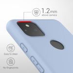 Husa pentru Google Pixel 5a, Silicon, Albastru, 55374.58 fotografia produsului View 4 S