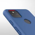 Husa pentru Google Pixel 5a, Silicon, Albastru, 55374.145 fotografia produsului View 8 S
