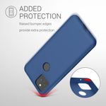Husa pentru Google Pixel 5a, Silicon, Albastru, 55374.145 fotografia produsului View 9 S