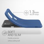 Husa pentru Google Pixel 5a, Silicon, Albastru, 55374.145 fotografia produsului View 6 S